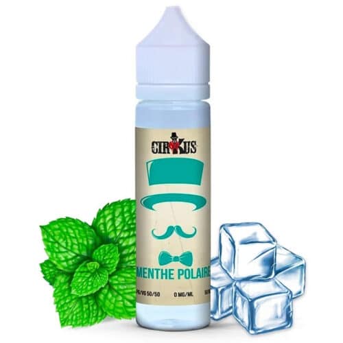 wp image 30449410900103 E-liquide Cirkus - Menthe Polaire 50ml (Menthe glaciale, Ice)