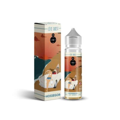 wp image 30499959898247 E-liquide Curieux - Edition Côte Ouest - Hossegor 50ml (Pâte sablée, crème pâtissière, framboise)