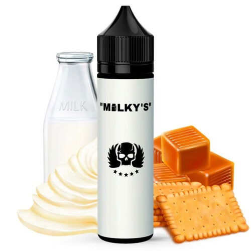 wp image 30603891671175 E-liquide VNS - Milky's 60ml (Crème, Lait, Caramel, Biscuit)