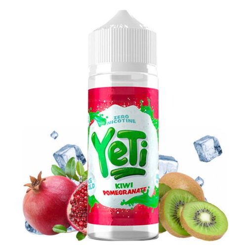wp image 30795291459719 E-liquide Ice Cold by Yéti - Kiwi Pomegranate 100ml (Kiwi, Grenade, Frais, Ice)