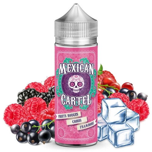 wp image 30981650612359 E-liquide Mexican Cartel - Fruits rouges, Cassis, Framboise 100ml (Fruits rouges, Cassis, Framboise, Frais, Ice)