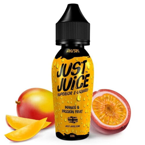 wp image 31002573832327 E-liquide Just Juice - Mango &amp; Passion Fruit 50ml (Mangue, Fruit de la passion)