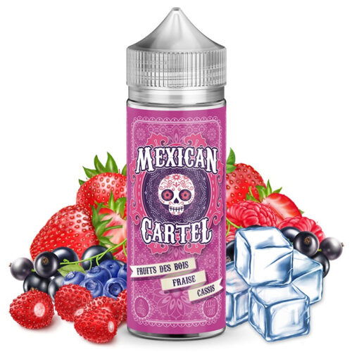 wp image 31010833989767 E-liquide Mexican Cartel - Fruits des Bois, Fraise, Cassis 100ml (Fruits des bois, Fraise, Cassis, Frais, Ice)