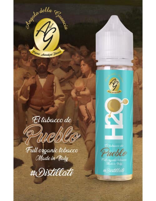 wp image 32013936754823 E-liquide Angolo Della Guancia - H2O Pueblo longfill 60ml (Tabac blond)