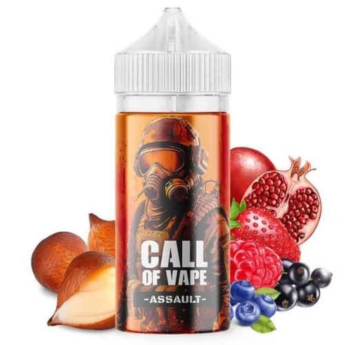 wp image 70992496427384 E-liquide Call Of Vape - Assault 100ml (Fruit du serpent, Fruits rouges, Grenade)