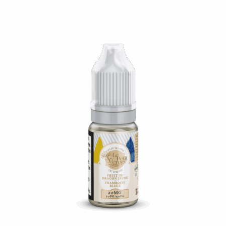 Fruit du dragon jaune Framboise bleue