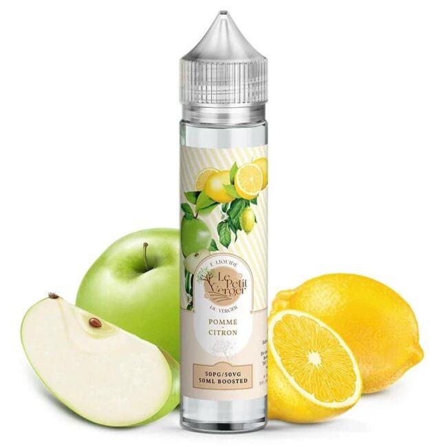 wp image 30521371525255 1 E-liquide Le Petit Verger - Pomme Citron longfill 50ml (Pomme, Citron)