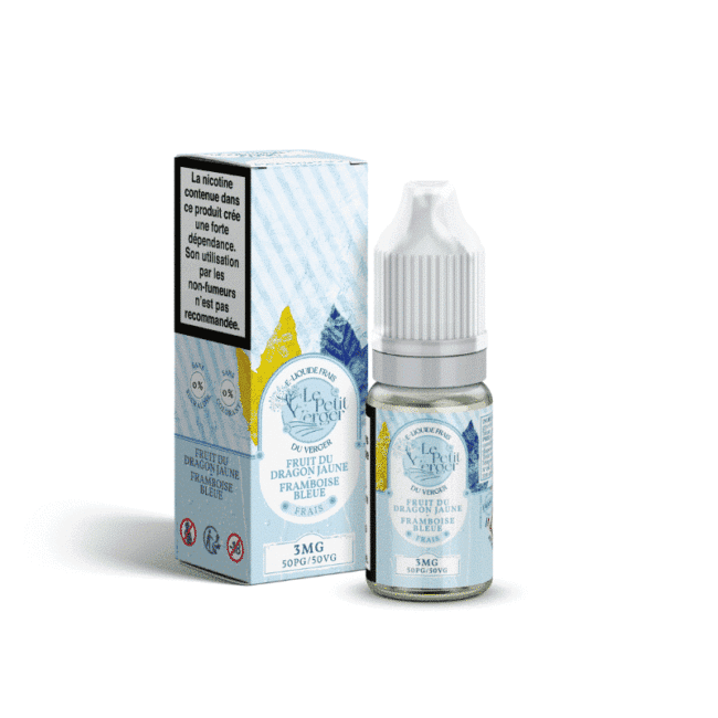 Fruit du dragon jaune Framboise bleue