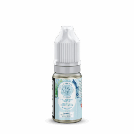 Blaue Himbeere Zitronenminze Frisch